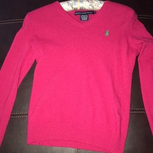 Ralph Lauren pink sweater